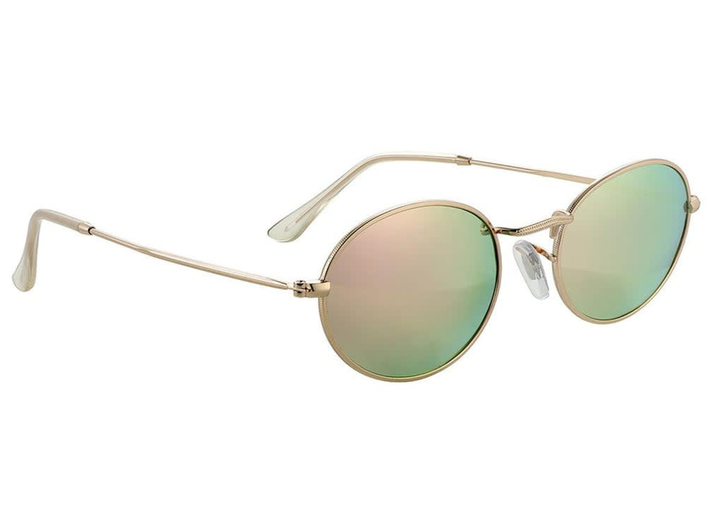 Lunettes de soleil polarisées Campbell - Miroir doré/rose
