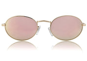 Lunettes de soleil polarisées Campbell - Miroir doré/rose