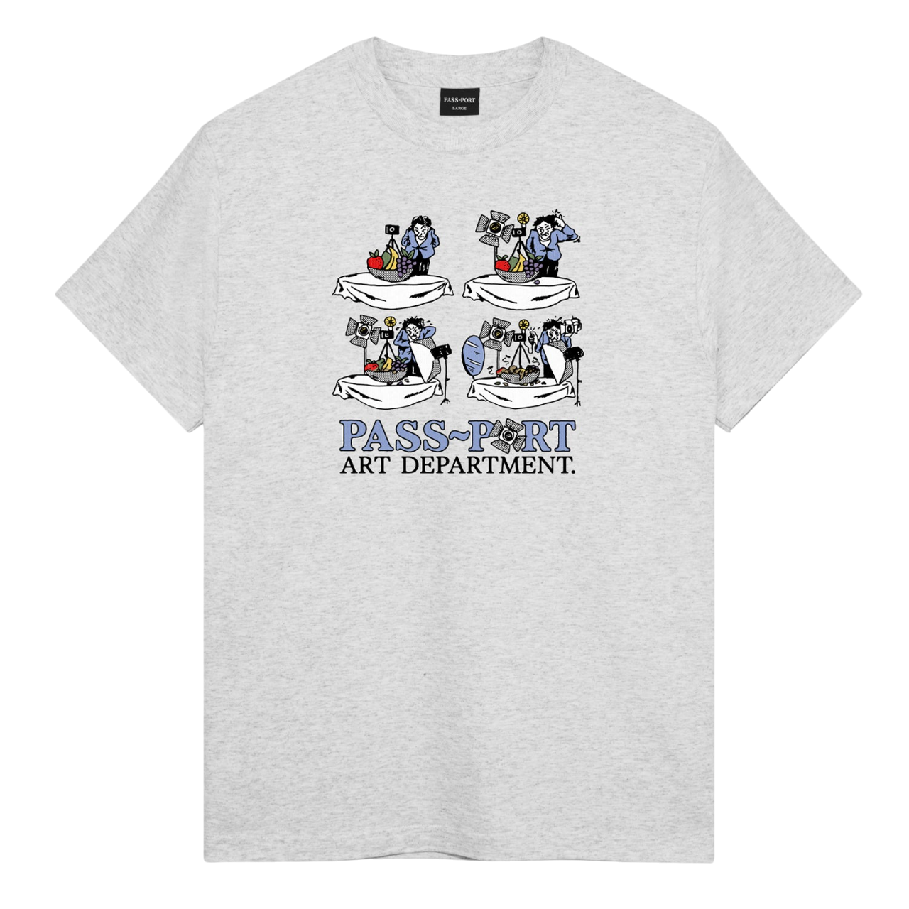 Art Dept. T-Shirt - Gris Cendré
