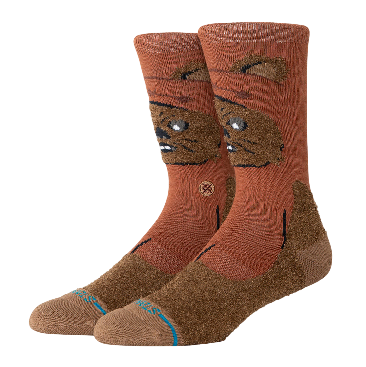 "Star Wars" Ewok Crew Chaussettes - Marron