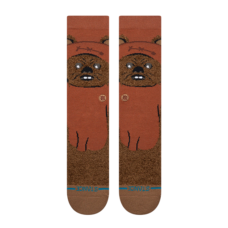 "Star Wars" Ewok Crew Chaussettes - Marron