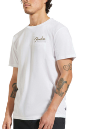 Fender Volume T-Shirt à poche M/C - Blanc