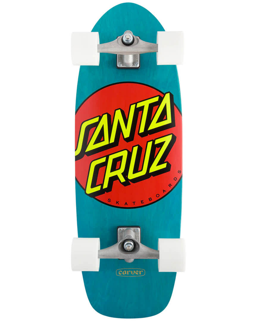 Santa Cruz x Carver Classic Dot Pig Surfskate - 10.54
