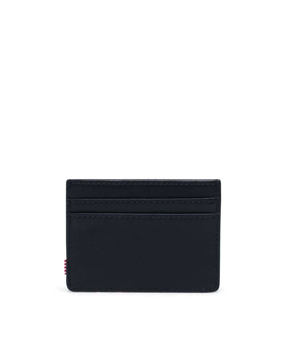 Portefeuille Charlie - Cuir Noir