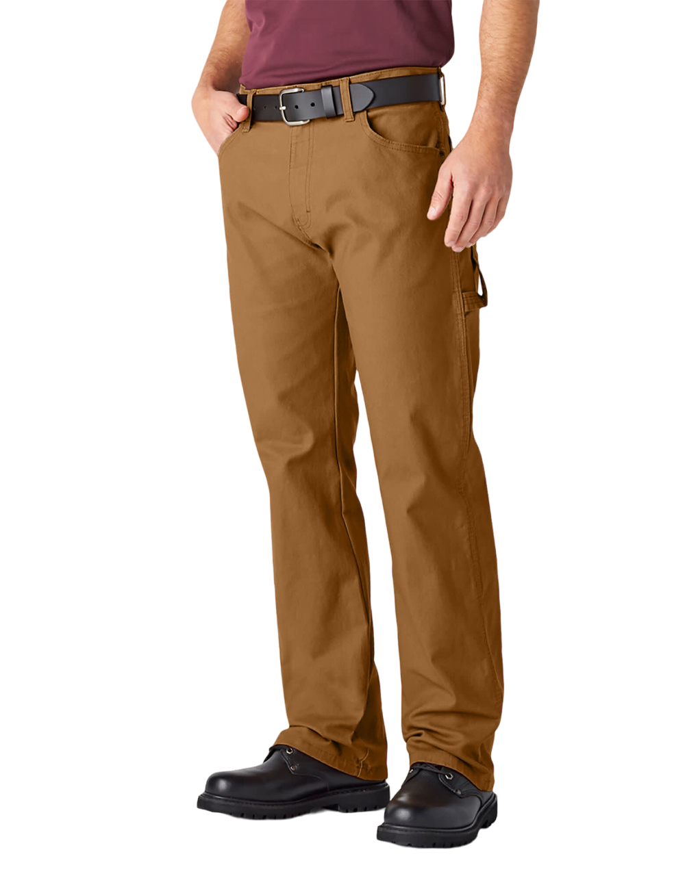 POINTER(ポインター） Brown Duck CARPENTER JEAN Duck Jeans | Relaxed Men's Carpenter Jean | Dickies