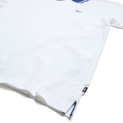 Carson Polo - Blanc/Bleu Véritable