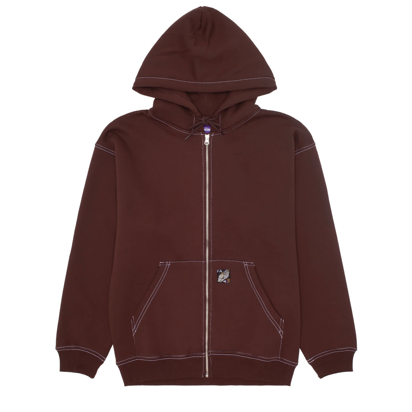 FUCKING AWESOME】 FA BACK PATCH HOODED JACKET