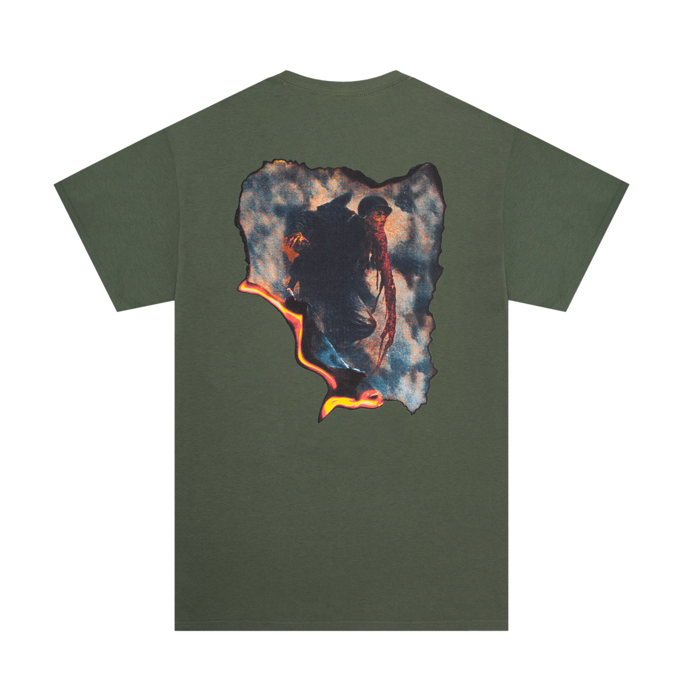 【HOCKEY】 WELCOME  TEE ARMY GREEN HOCKEY】 WELCOME HOME TEE ARMY GREEN