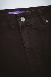 Short à double genou - Noir