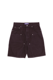 Short à double genou - Noir