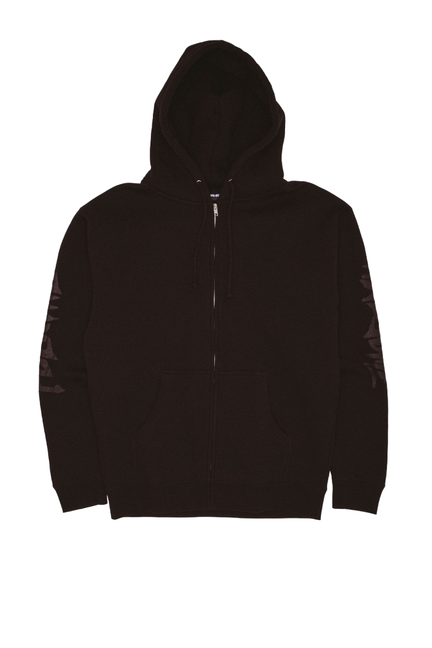 【FUCKING AWESOME】STAMP LOGO ZIP HOODIE BLACK Fucking Awesome Stamp Zip Up Hoodie - Black – Palm Isle