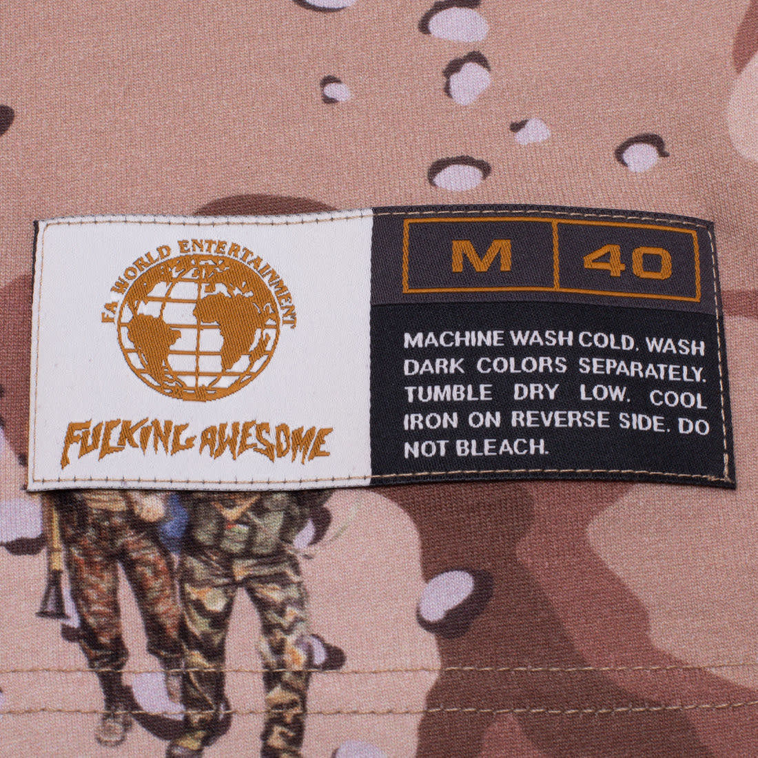 T-shirt camouflage soldat - AOP