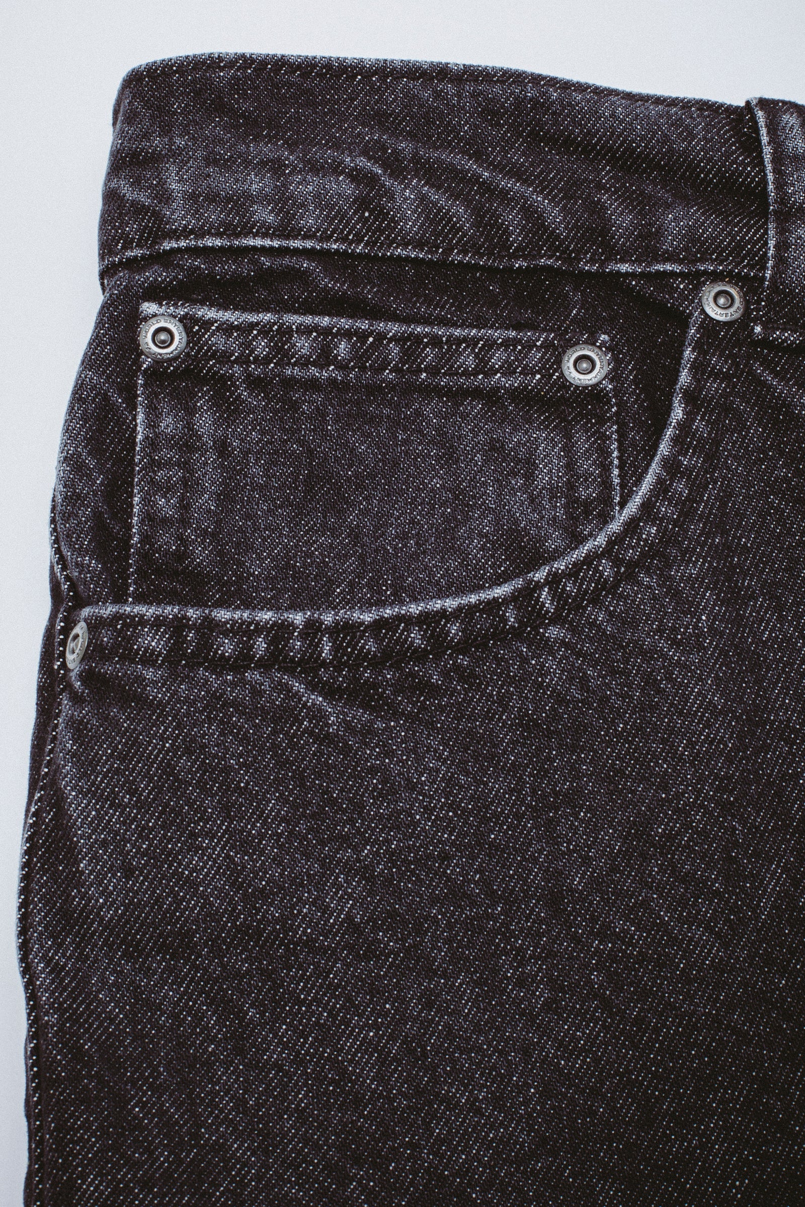 Fecke Baggy Denim Washed Jean - Black