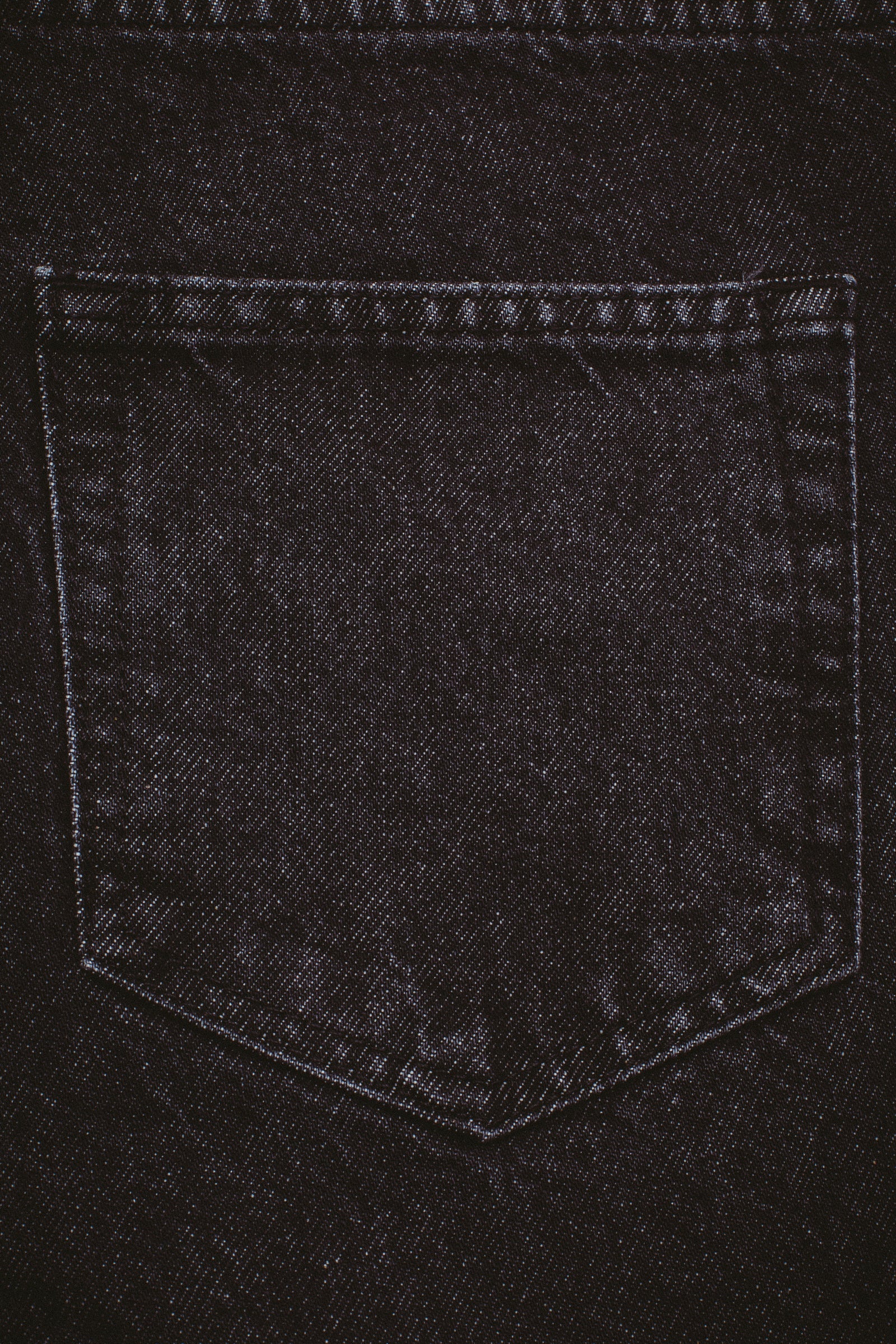 Fecke Baggy Denim Washed Jean - Black