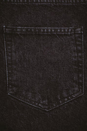 Fecke Baggy Denim Washed Jean - Black