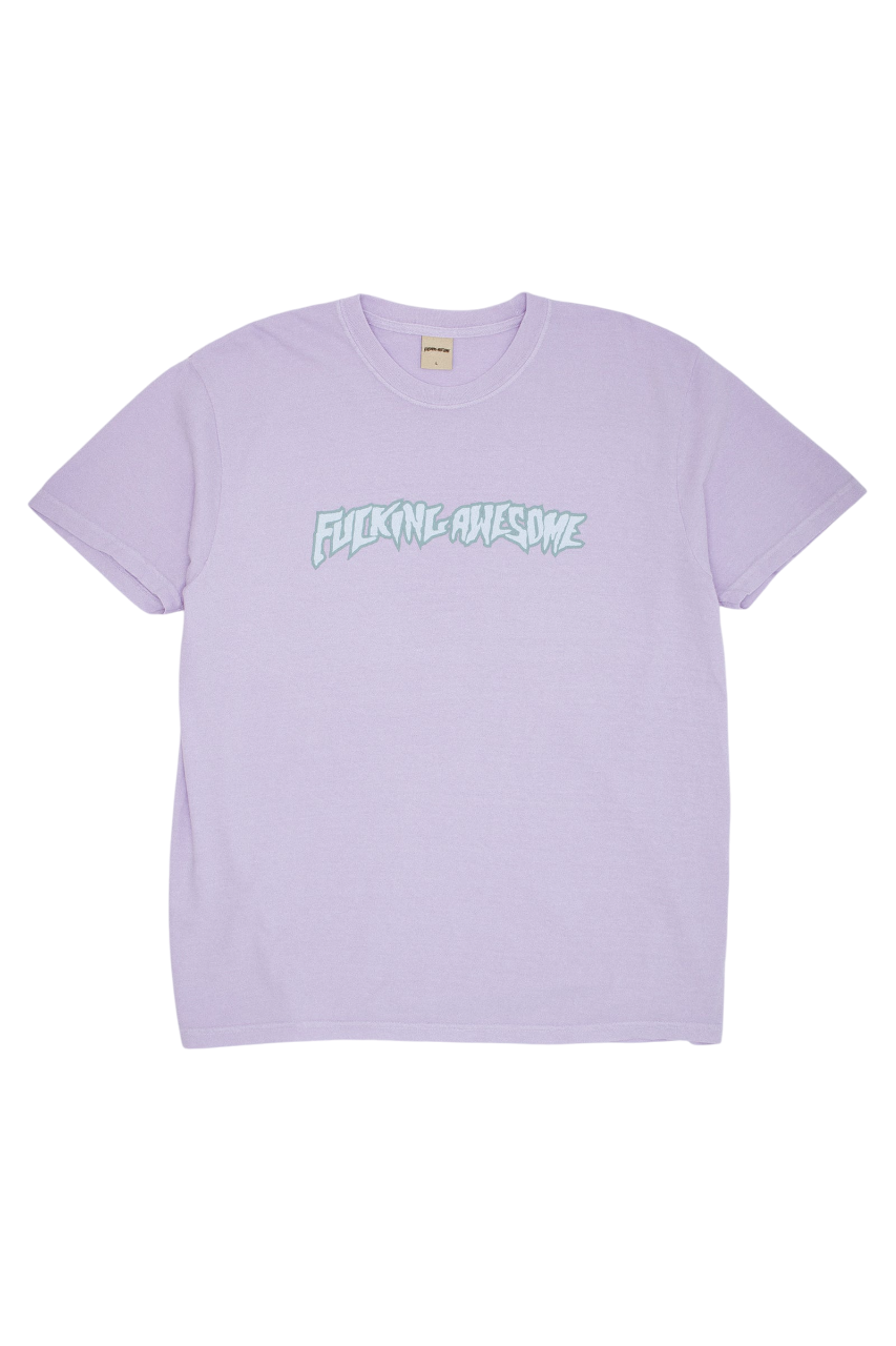 Fucking Awesome 2025 Stamp Logo Tee - Orchid – Palm Isle Skateshop