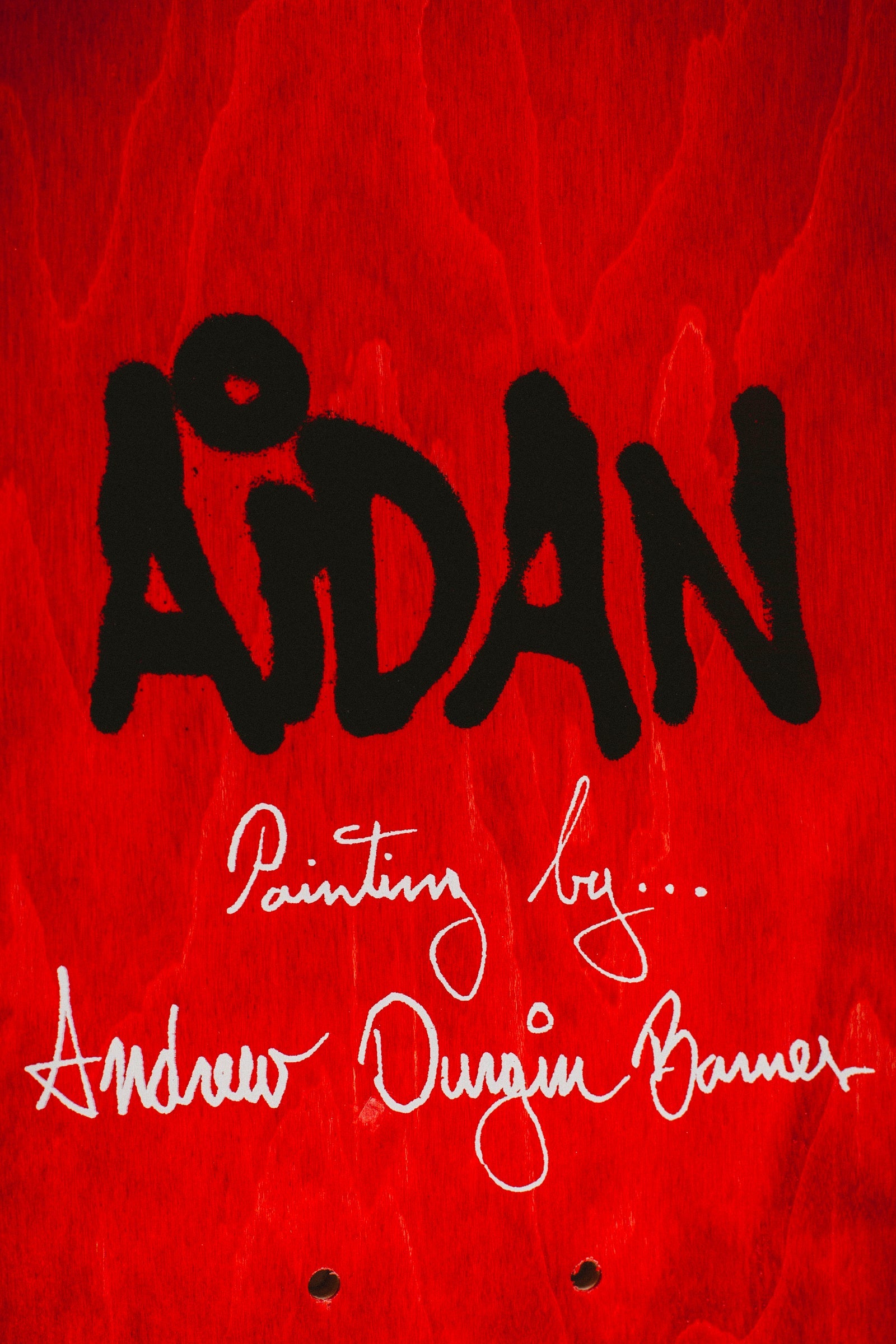 Aidan Mackey Be Careful Planche Shape 2 - 8.44"