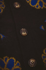 Three Kingdoms Cardigan - Navy