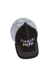 Confused Faith Trucker Hat - Black