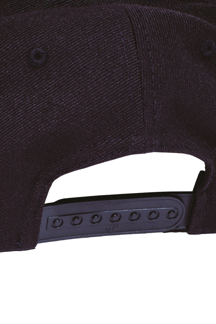 Nightmare Snapback Hat - Black