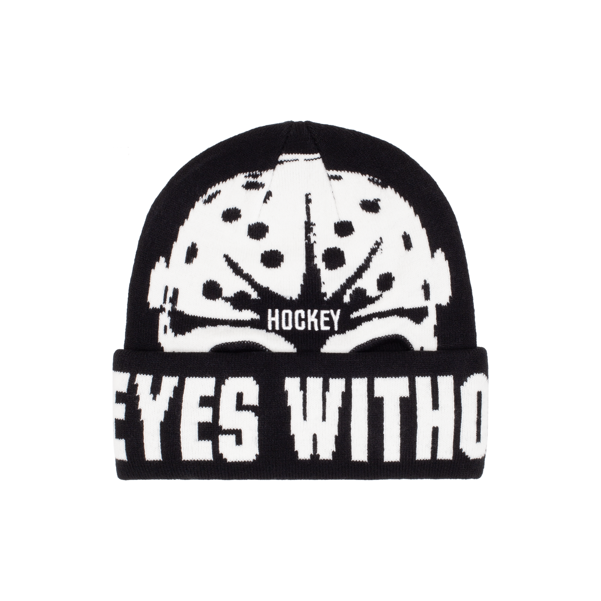 Hockey Ski Mask Bonnet - Noir