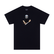 Back Crack T-Shirt - Noir