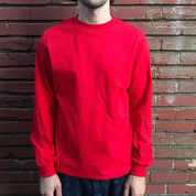Crest Logo Longsleeve - Red