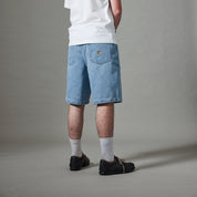 Workers Club Jean Short - Faded Washed Light Indigo
