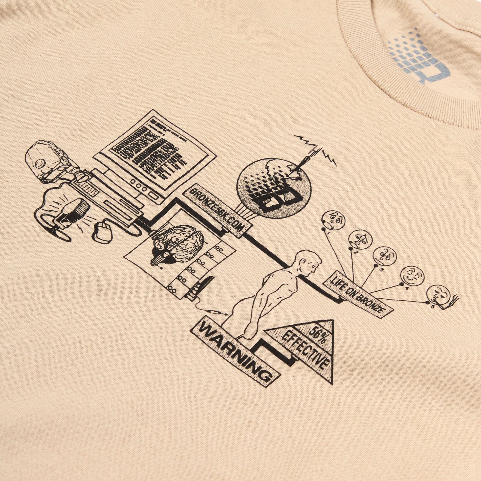 Locked In T-Shirt - Sable