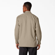 Chemise de travail à manches longues en sergé - Sable du désert (DS)