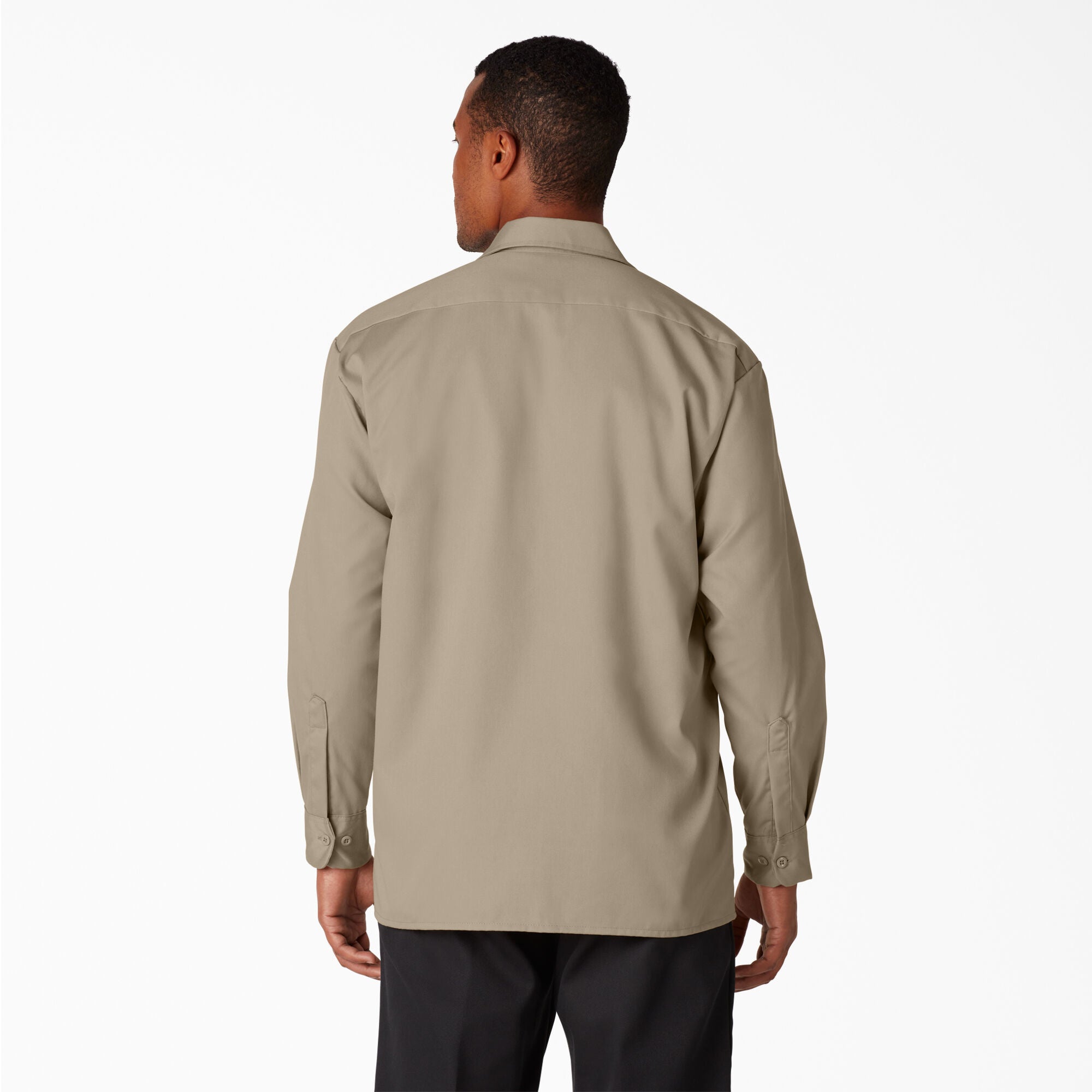 Chemise de travail à manches longues en sergé - Sable du désert (DS)