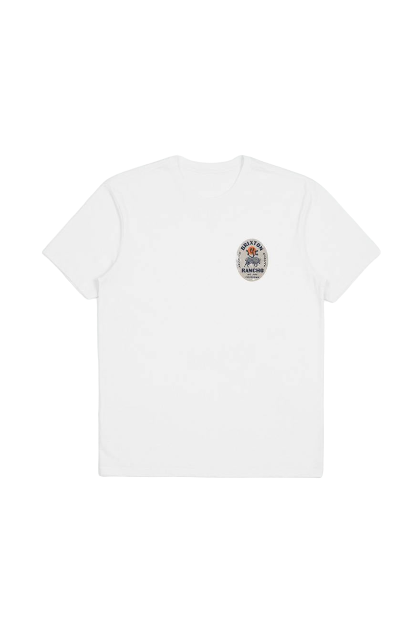 T-shirt ajusté Rancho S/S - Blanc
