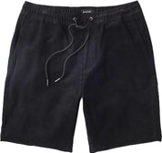 Short Madrid II en velours côtelé 8" - Noir