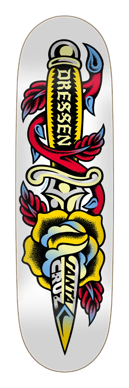 Dressen Rose Dagger Planche - 8.7" x 31.825"
