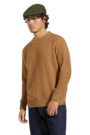 Jacques Waffle Knit Sweater - Tiger's Eye