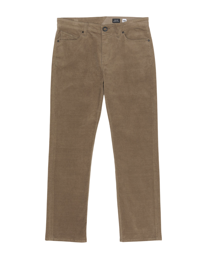 Solver Pantalon en Velours à 5 Poches - Teck