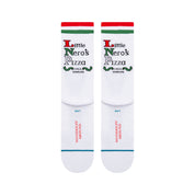"Home Alone" Little Neros Crew Chaussettes - Blanc