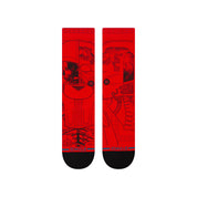 "Star Wars" Vader Crew Socks - Red