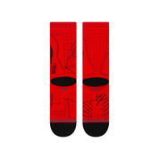"Star Wars" Vader Crew Socks - Red