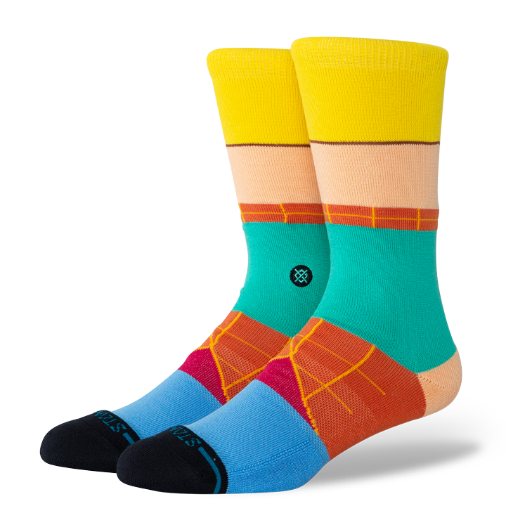 "Hey Arnold!" Arnold Crew Chaussettes - Multicolore