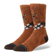 "Star Wars" Chewie Crew Chaussettes - Marron