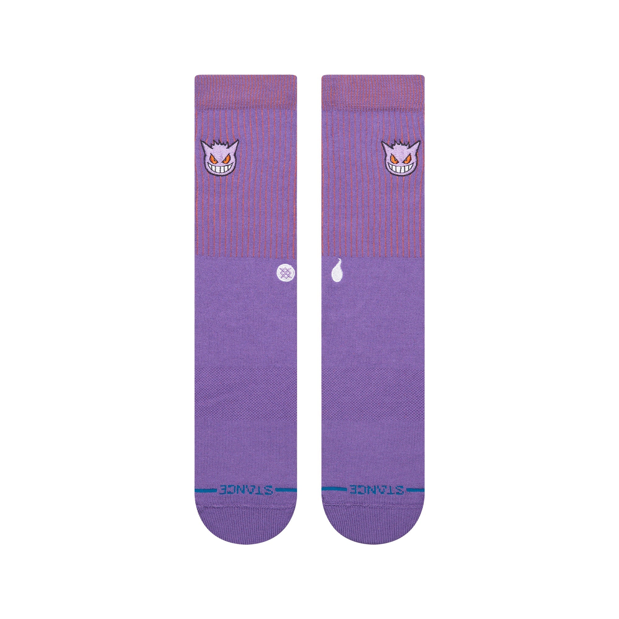 "Pokémon" Gengar Crew Chaussettes - Violet