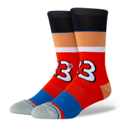 "Hey Arnold!" Gerald Crew Chaussettes - Rouge