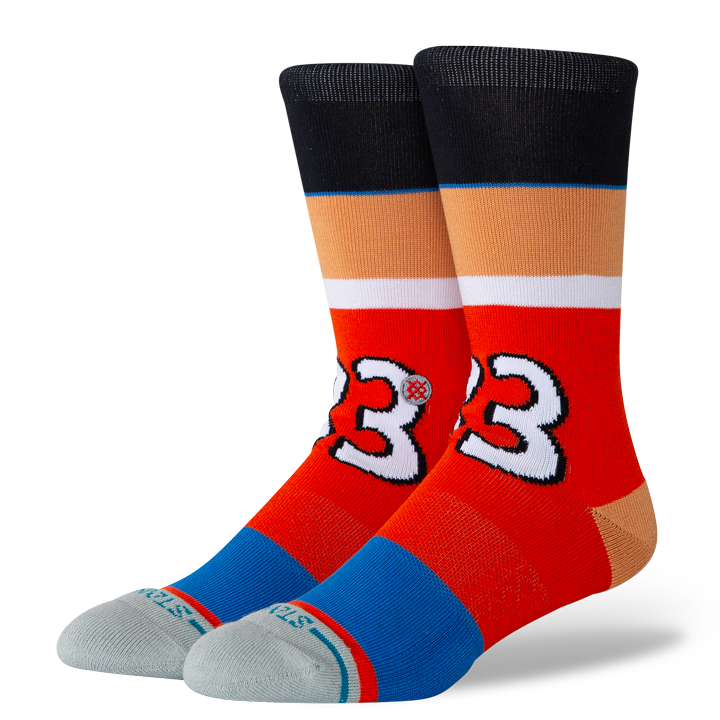 "Hey Arnold!" Gerald Crew Chaussettes - Rouge