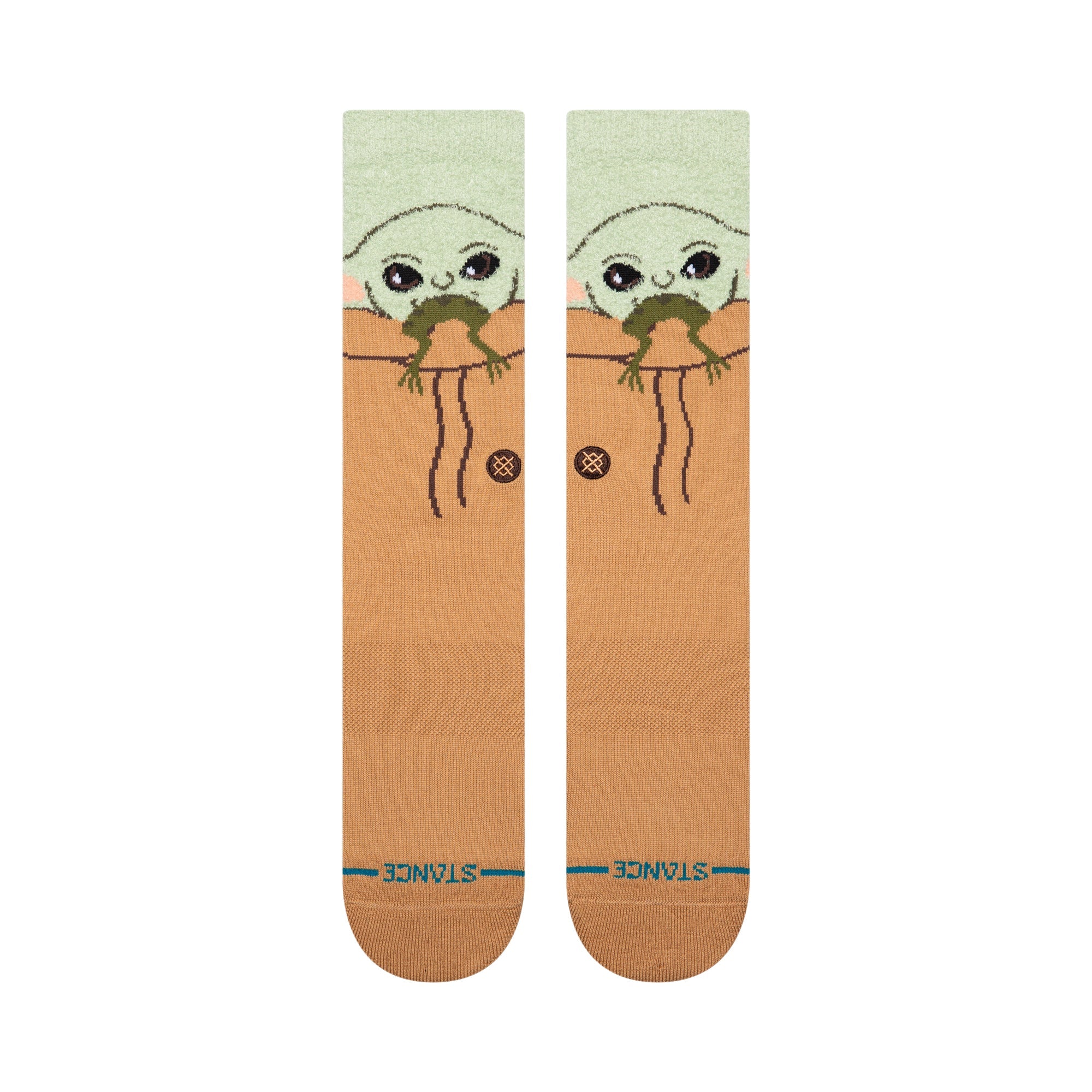 "Star Wars" Grogu Hungry Crew Chaussettes - Vert