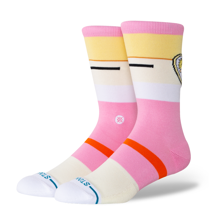 "Hey Arnold!" Helga Crew Chaussettes - Rose