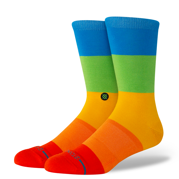 "Polaroid" Snapshot Crew Chaussettes - Multicolore