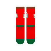 "Elf" Worlds Best Crew Chaussettes - Rouge