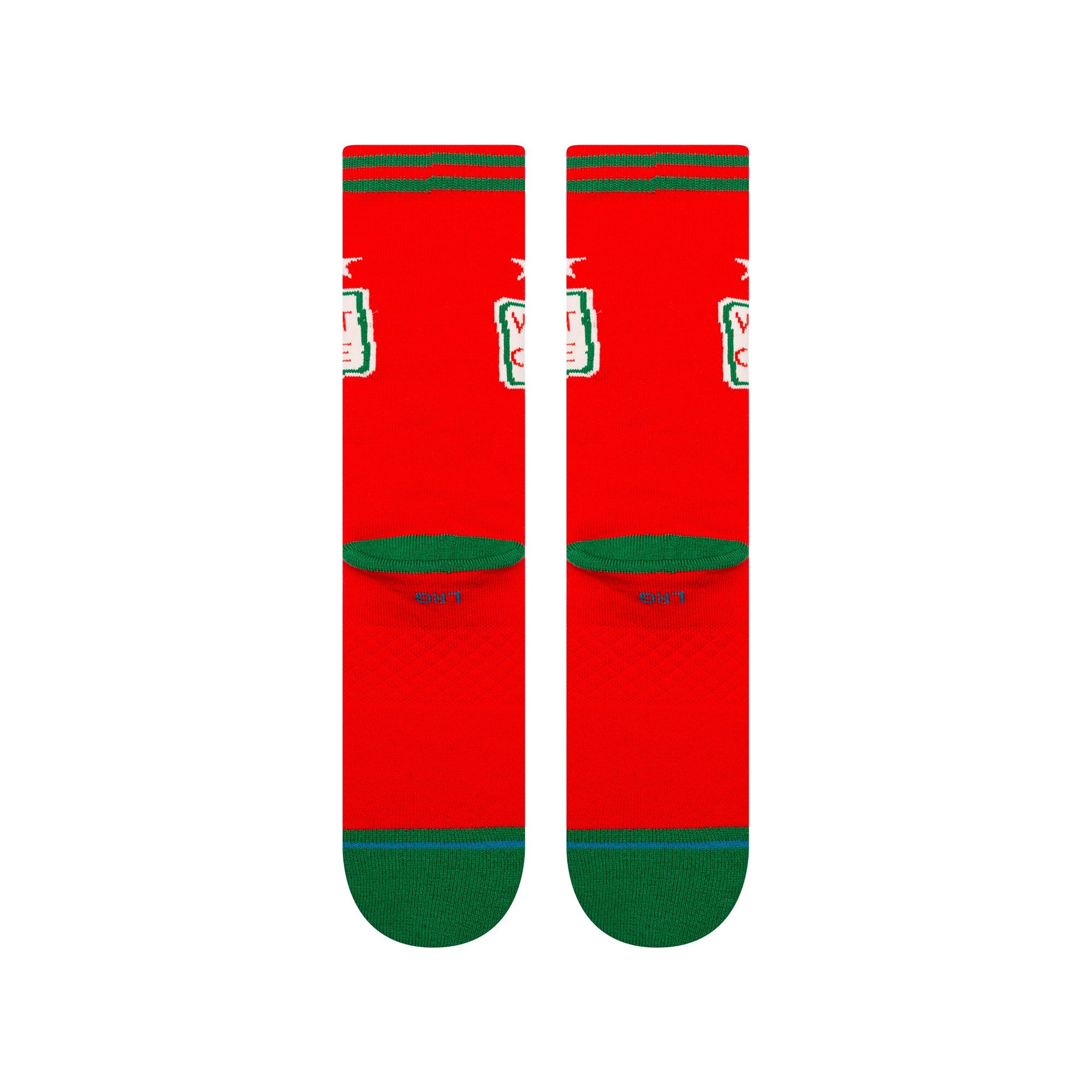 "Elf" Worlds Best Crew Chaussettes - Rouge
