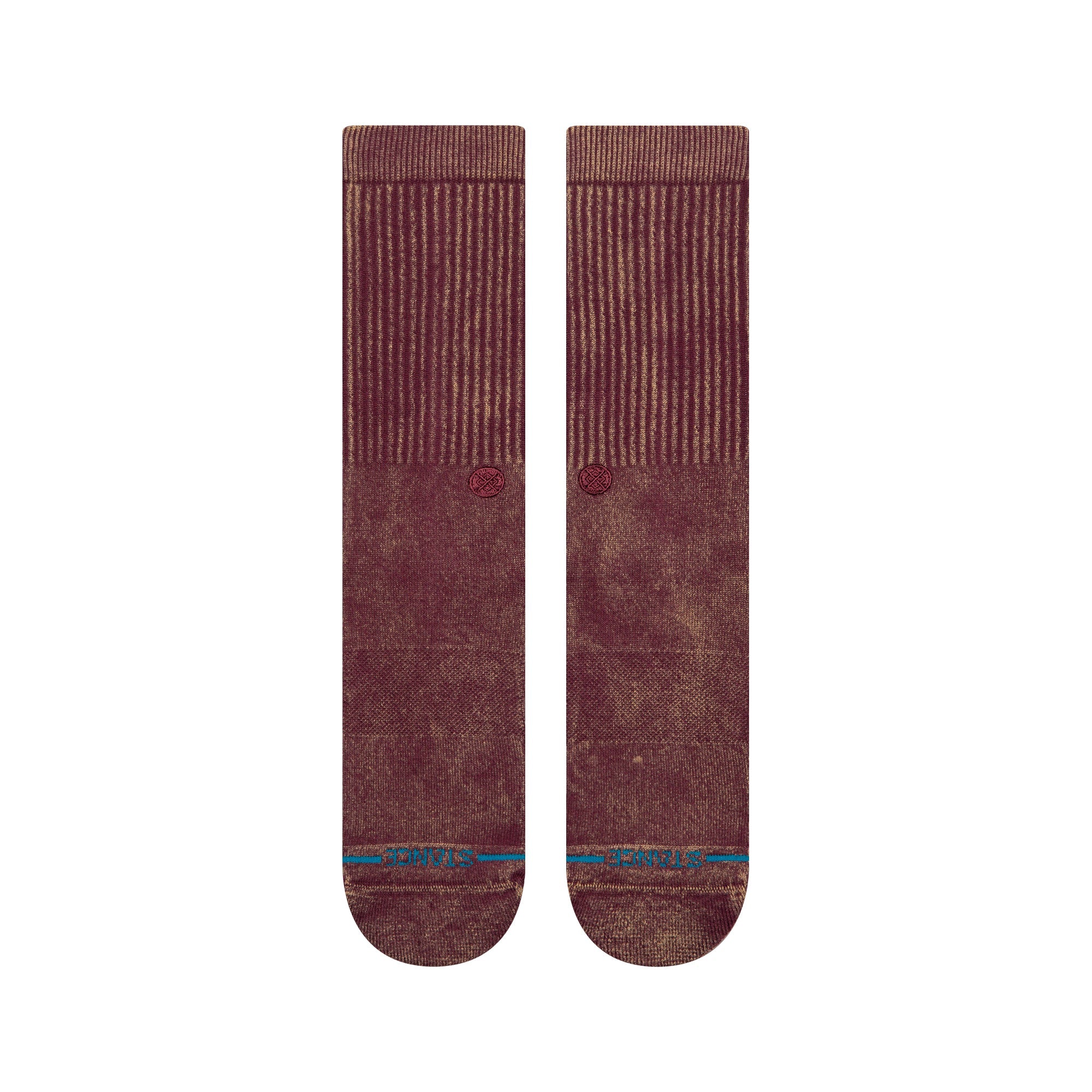 Icon Dyed Crew Chaussettes - Figue